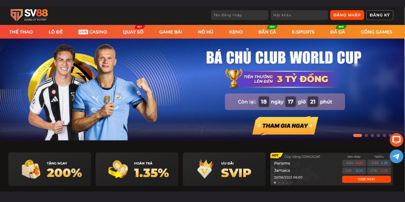 Tổng quan về thương hiệu SV88