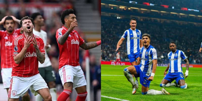 Màn trình diễn trái ngược của Nottingham Forest vs Porto ở thời điểm hiện tại